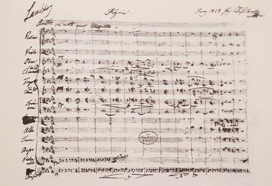 Schubert Autograph