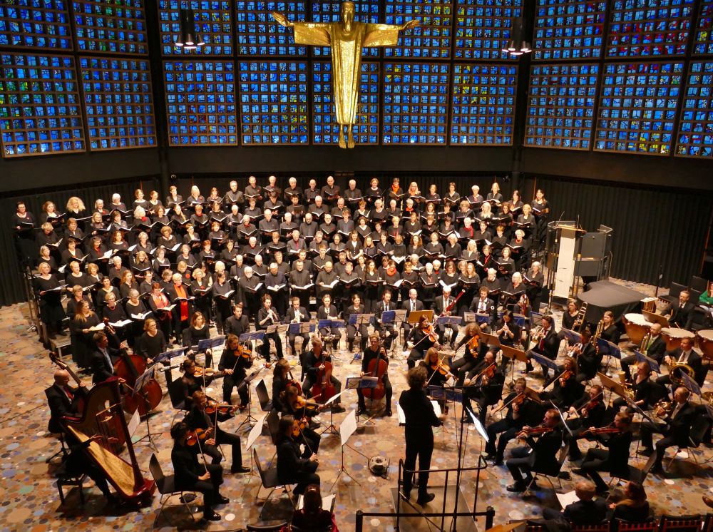 Konzert DFC Berlin in der Kaiser-Wilhelm-Gedächtniskirche